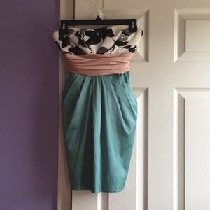 Strapless Mini Dress